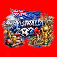 AUSTRAMIA North America Soccer Tournament 2026 Santa Hat thumb 1