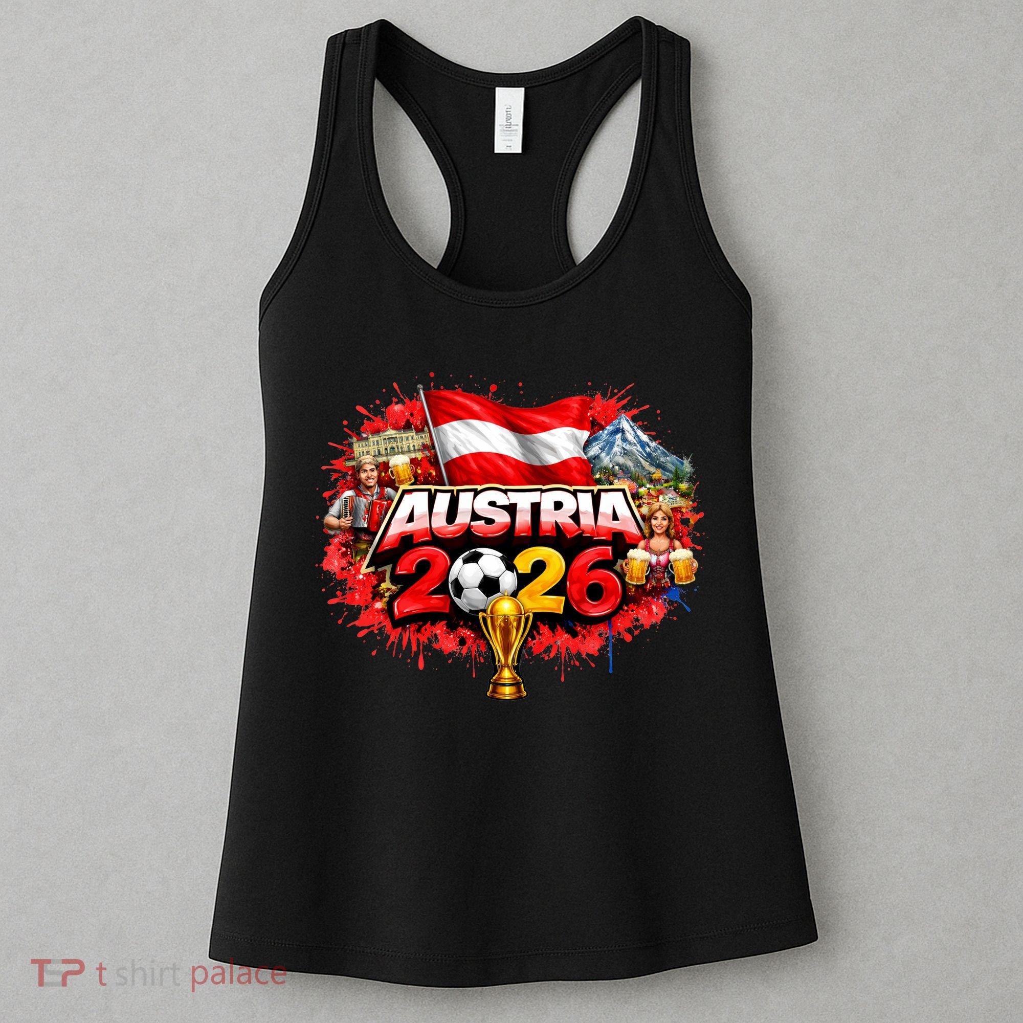 AUSTRIA North America Soccer Tournament 2026 Women's Tank Top