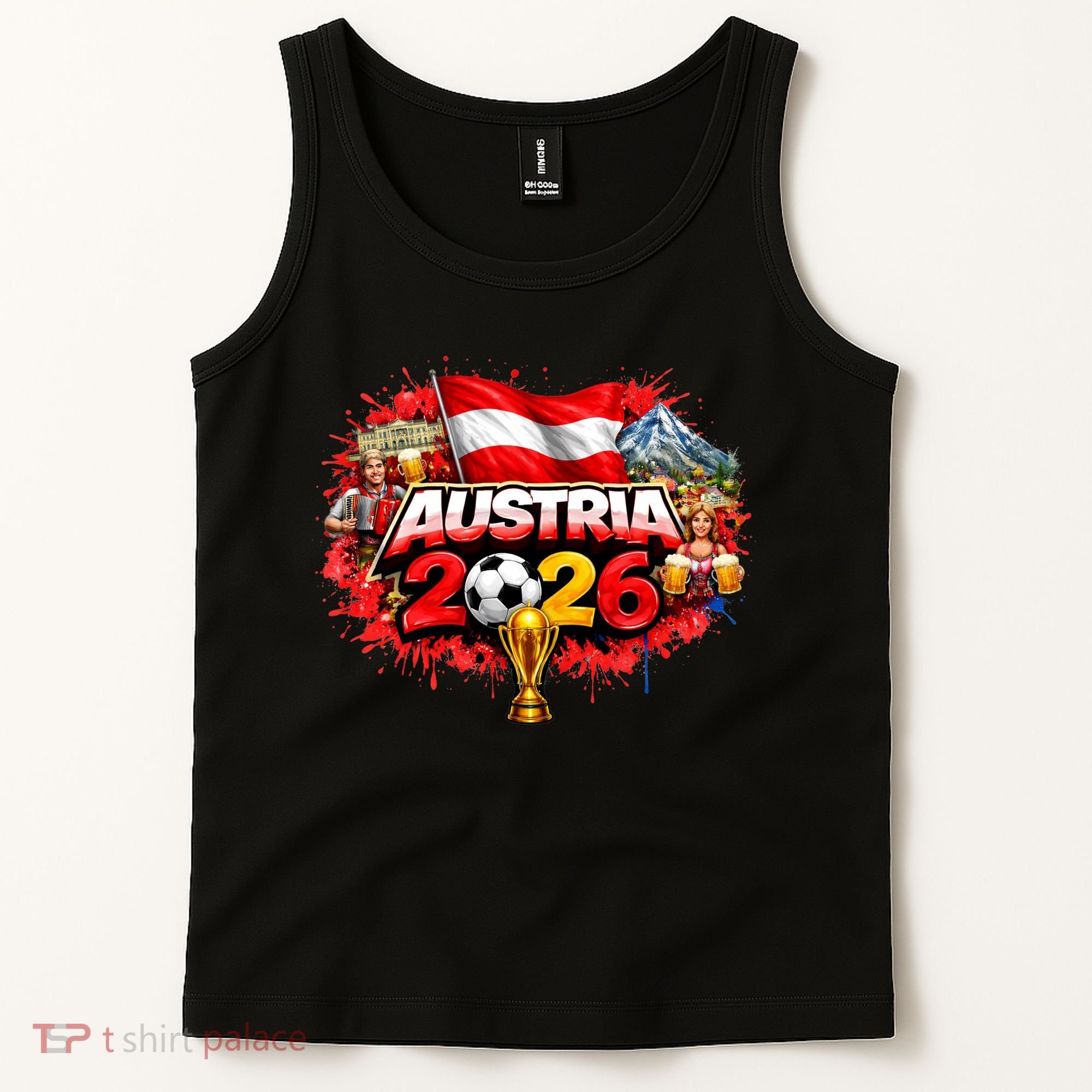 AUSTRIA North America Soccer Tournament 2026 Tank Top
