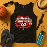AUSTRIA North America Soccer Tournament 2026 Tank Top thumb 4