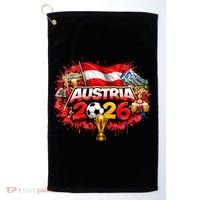 AUSTRIA North America Soccer Tournament 2026 Golf Towel thumb 0