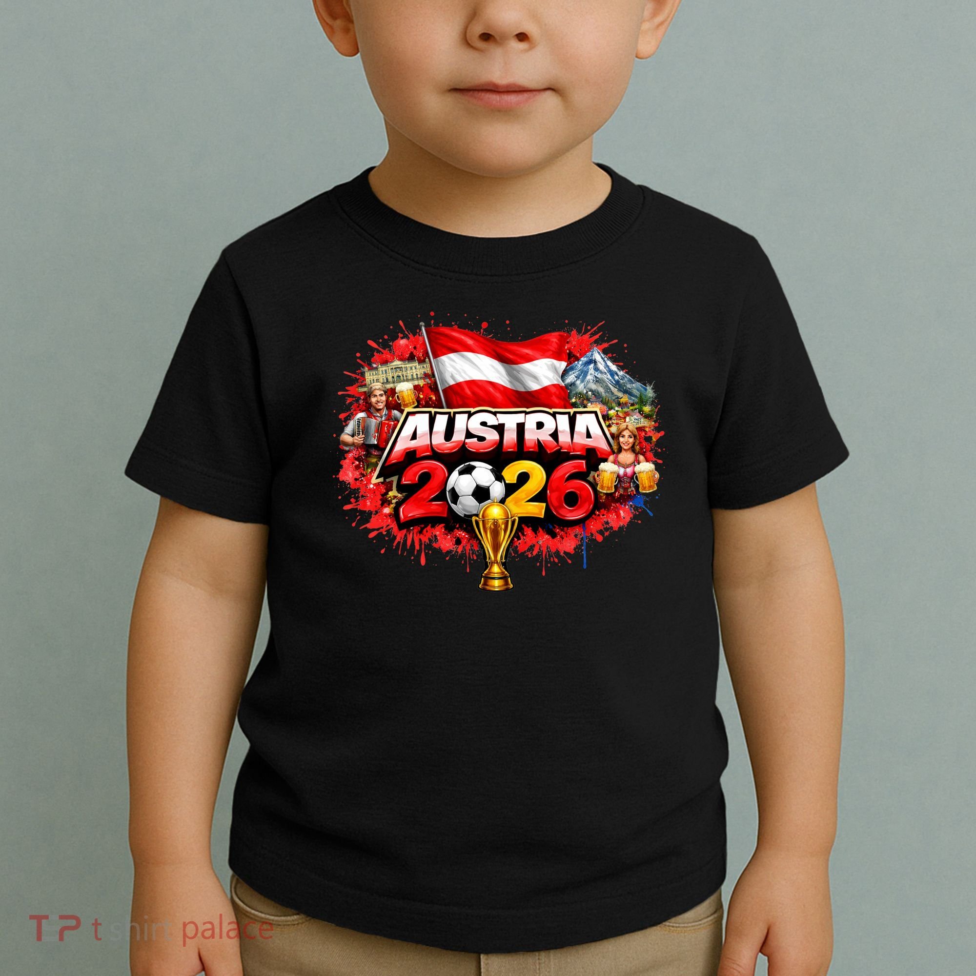 AUSTRIA North America Soccer Tournament 2026 Toddler T-Shirt