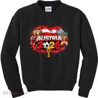 AUSTRIA North America Soccer Tournament 2026 Kids Sweatshirt thumb 0