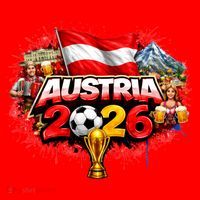 AUSTRIA North America Soccer Tournament 2026 Santa Hat thumb 1