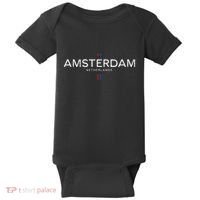 Amsterdam Netherlands Baby Bodysuit thumb 0