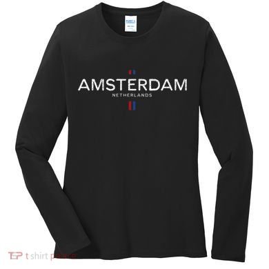 Amsterdam Netherlands Women's Long Sleeve Shirt