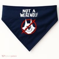 ATW Not A Werewolf USA-Made Doggie Bandana thumb 0