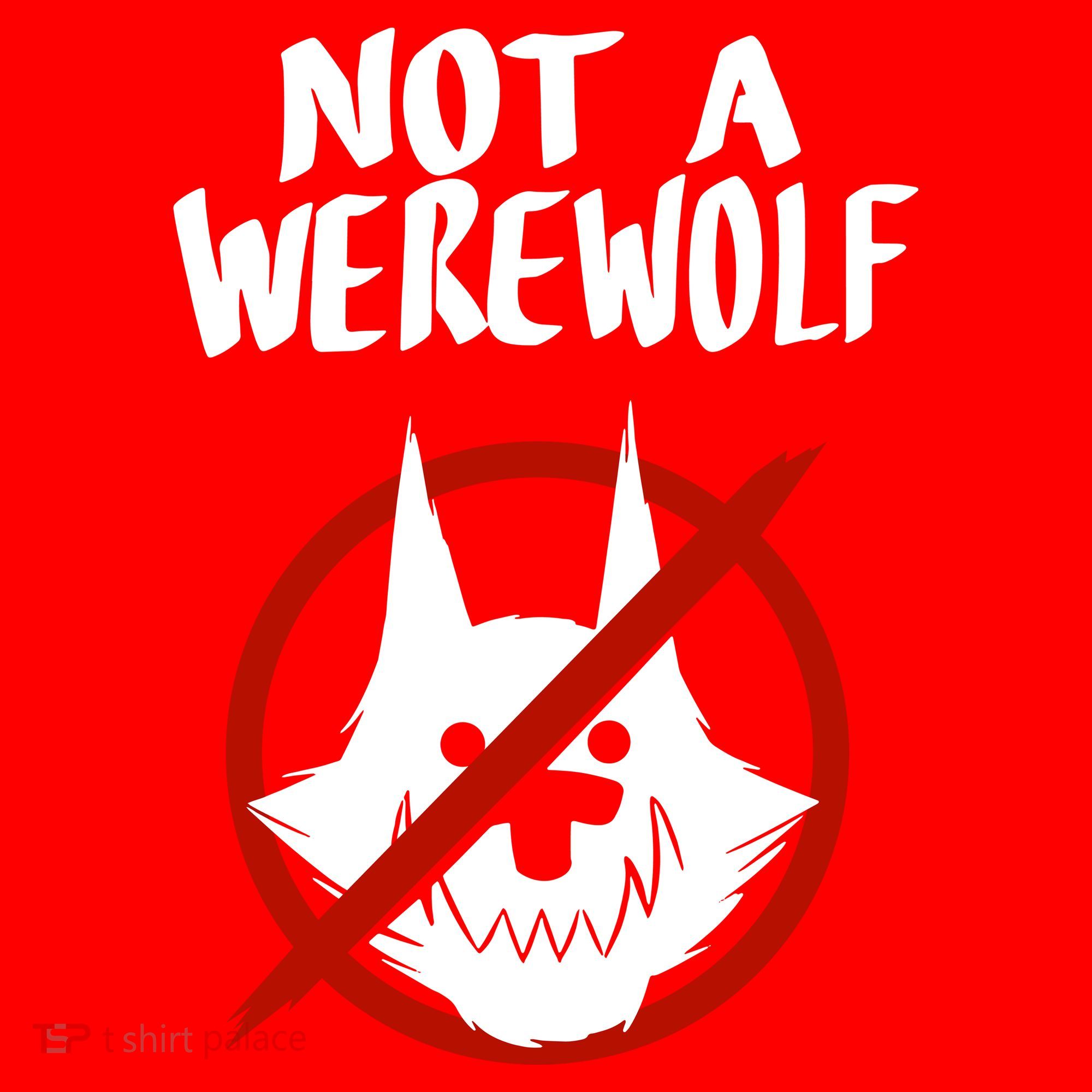 ATW Not A Werewolf Santa Hat