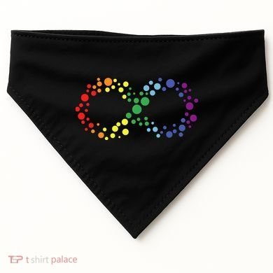 Autism Neurodiversity Awareness Symbol USA-Made Doggie Bandana