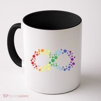 Autism Neurodiversity Awareness Symbol Coffee Mug thumb 0