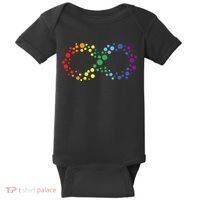 Autism Neurodiversity Awareness Symbol Baby Bodysuit thumb 0