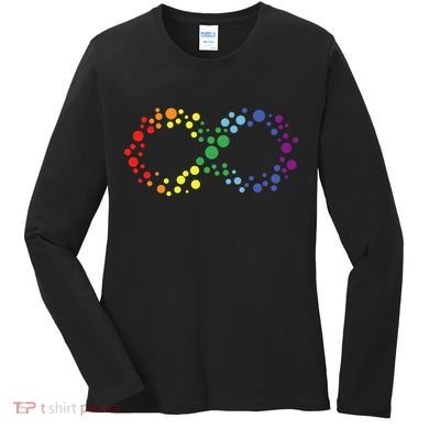Autism Neurodiversity Awareness Symbol Women's Long Sleeve Shirt
