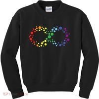 Autism Neurodiversity Awareness Symbol Kids Sweatshirt thumb 0