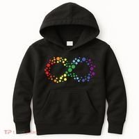 Autism Neurodiversity Awareness Symbol Kids Hoodie thumb 0