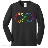 Autism Neurodiversity Awareness Symbol Kids Long Sleeve Shirt thumb 0
