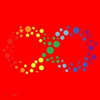 Autism Neurodiversity Awareness Symbol Santa Hat thumb 1