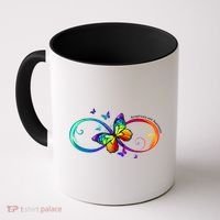 Acceptance Not Awareness Butterfly Coffee Mug thumb 0