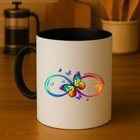 Acceptance Not Awareness Butterfly Coffee Mug thumb 4