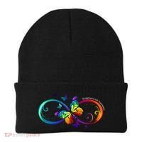 Acceptance Not Awareness Butterfly Beanie thumb 0