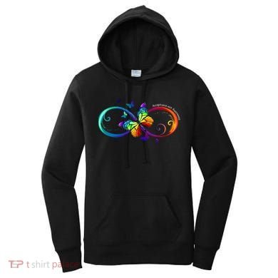 Acceptance Not Awareness Butterfly Women's Hoodie