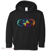 Acceptance Not Awareness Butterfly Toddler Hoodie thumb 0