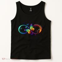 Acceptance Not Awareness Butterfly Tank Top thumb 2