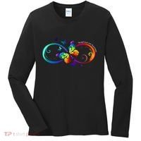 Acceptance Not Awareness Butterfly Women's Long Sleeve Shirt thumb 0