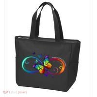 Acceptance Not Awareness Butterfly Tote Bag thumb 3