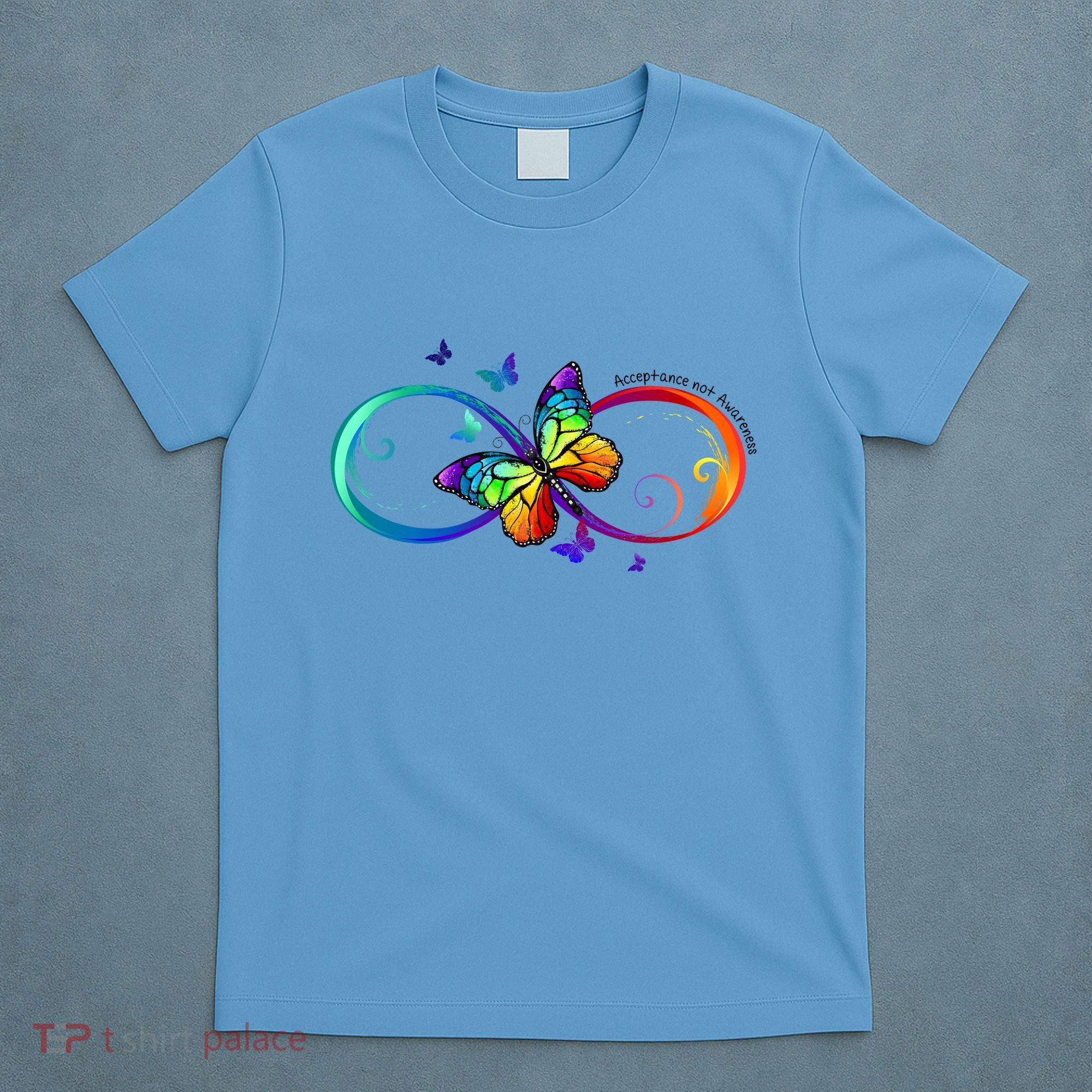 Acceptance Not Awareness Butterfly T-Shirt