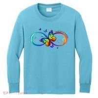Acceptance Not Awareness Butterfly Kids Long Sleeve Shirt thumb 0
