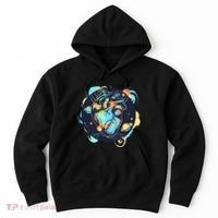 Anatomic Heart Among Galaxies and Planets Hoodie thumb 0
