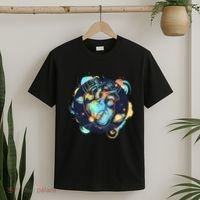 Anatomic Heart Among Galaxies and Planets T-Shirt thumb 2
