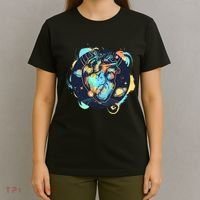 Anatomic Heart Among Galaxies and Planets T-Shirt thumb 4