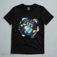 Anatomic Heart Among Galaxies and Planets T-Shirt thumb 5