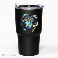 Anatomic Heart Among Galaxies and Planets Tumbler thumb 0