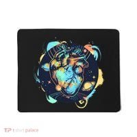 Anatomic Heart Among Galaxies and Planets Mousepad thumb 0