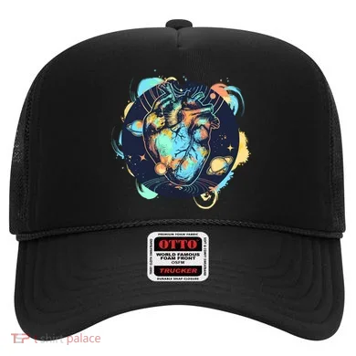 Anatomic Heart Among Galaxies and Planets Hat