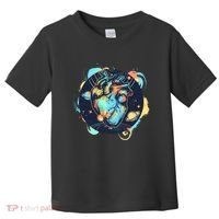 Anatomic Heart Among Galaxies and Planets Toddler T-Shirt thumb 0