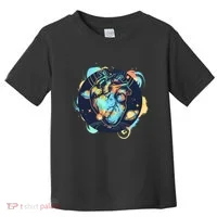 Anatomic Heart Among Galaxies and Planets Toddler T-Shirt thumb 0