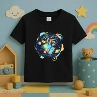 Anatomic Heart Among Galaxies and Planets Toddler T-Shirt thumb 3
