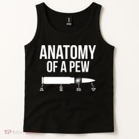 Anatomy Of A Pew Funny Bullet Pro Guns Tank Top thumb 2