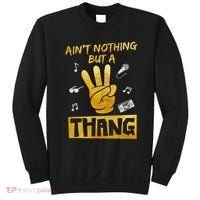 Ain't Nothin' But A 3 Thang 3rd Birthday Hip Hop Sweatshirt thumb 0