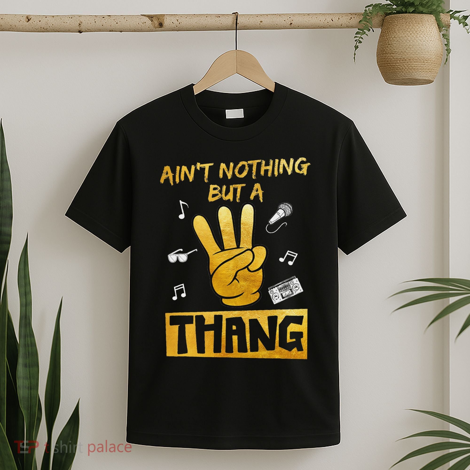 Ain't Nothin' But A 3 Thang 3rd Birthday Hip Hop T-Shirt
