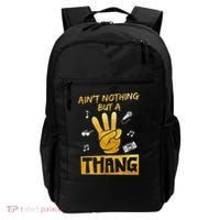 Ain't Nothin' But A 3 Thang 3rd Birthday Hip Hop Backpack thumb 0