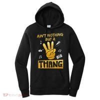 Ain't Nothin' But A 3 Thang 3rd Birthday Hip Hop Women's Hoodie thumb 0