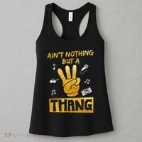 Ain't Nothin' But A 3 Thang 3rd Birthday Hip Hop Women's Tank Top thumb 3