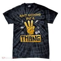 Ain't Nothin' But A 3 Thang 3rd Birthday Hip Hop Tie-Dye T-Shirt thumb 0