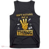 Ain't Nothin' But A 3 Thang 3rd Birthday Hip Hop Tank Top thumb 0