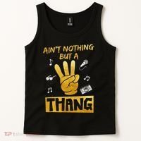 Ain't Nothin' But A 3 Thang 3rd Birthday Hip Hop Tank Top thumb 2