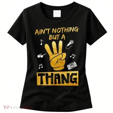 Ain't Nothin' But A 3 Thang 3rd Birthday Hip Hop Women's T-Shirt